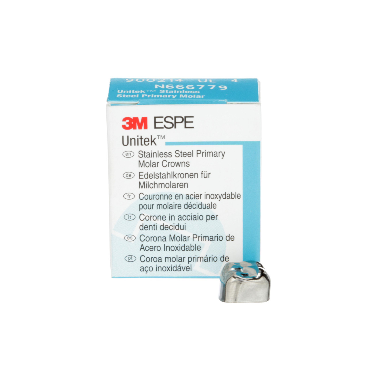 3M Unitek SS Primary Molar Crowns Upper Left Second Primary Molar Size 4 5Bx