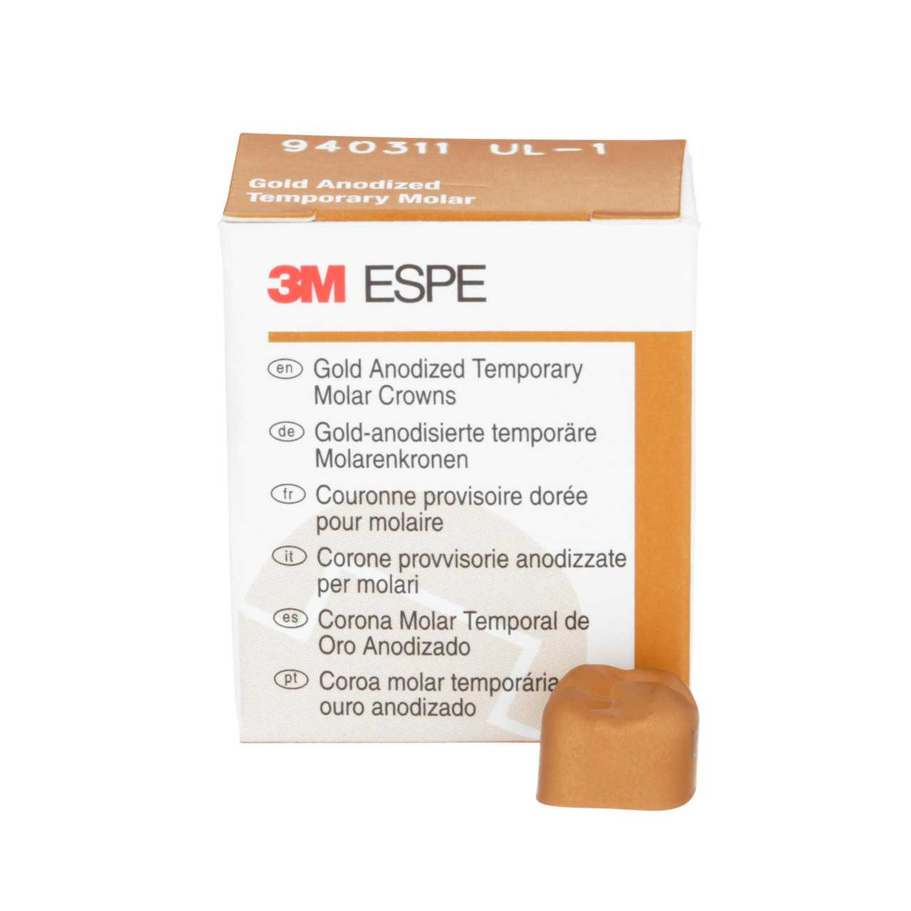 3M Unitek 940311 Preformed Temporary Crowns 3M Unitek 940311 Preformed Temporary Crowns