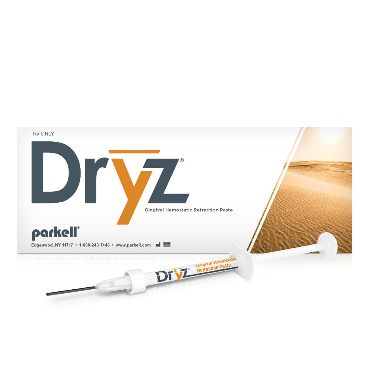 Dryz Hemostatic Retraction Paste 0.5ml Syringes 7/Box