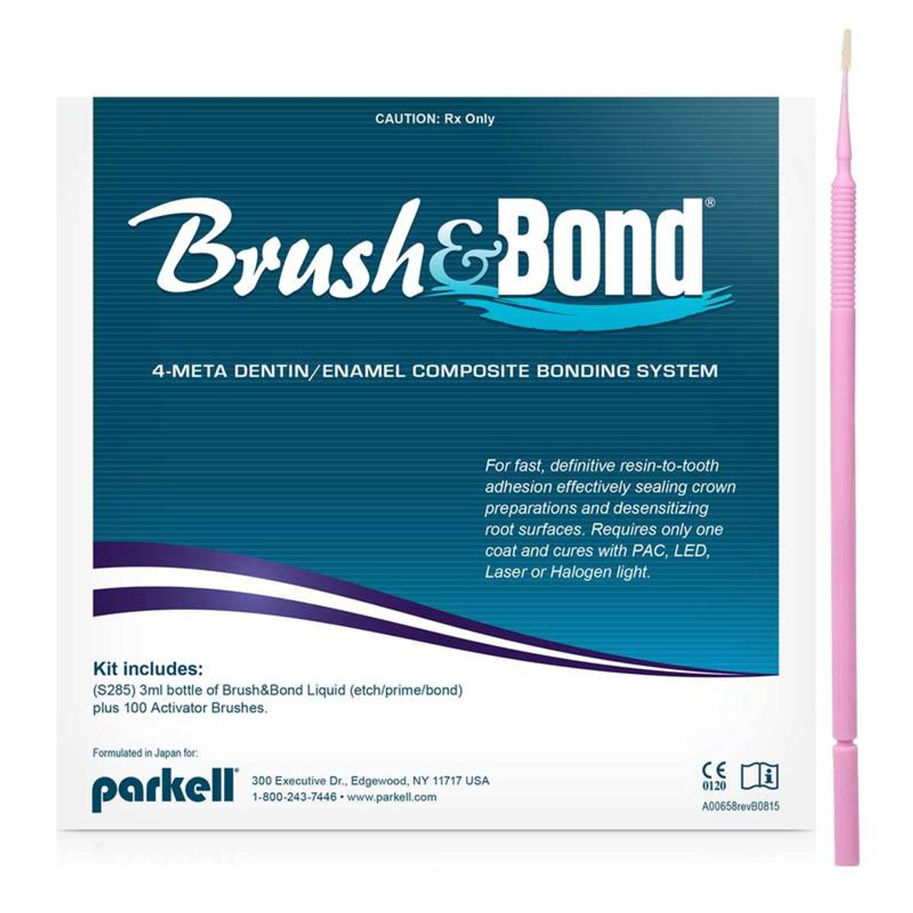 BRUSH&BOND KIT - Mini/Endo Brushes, Parkell, S288