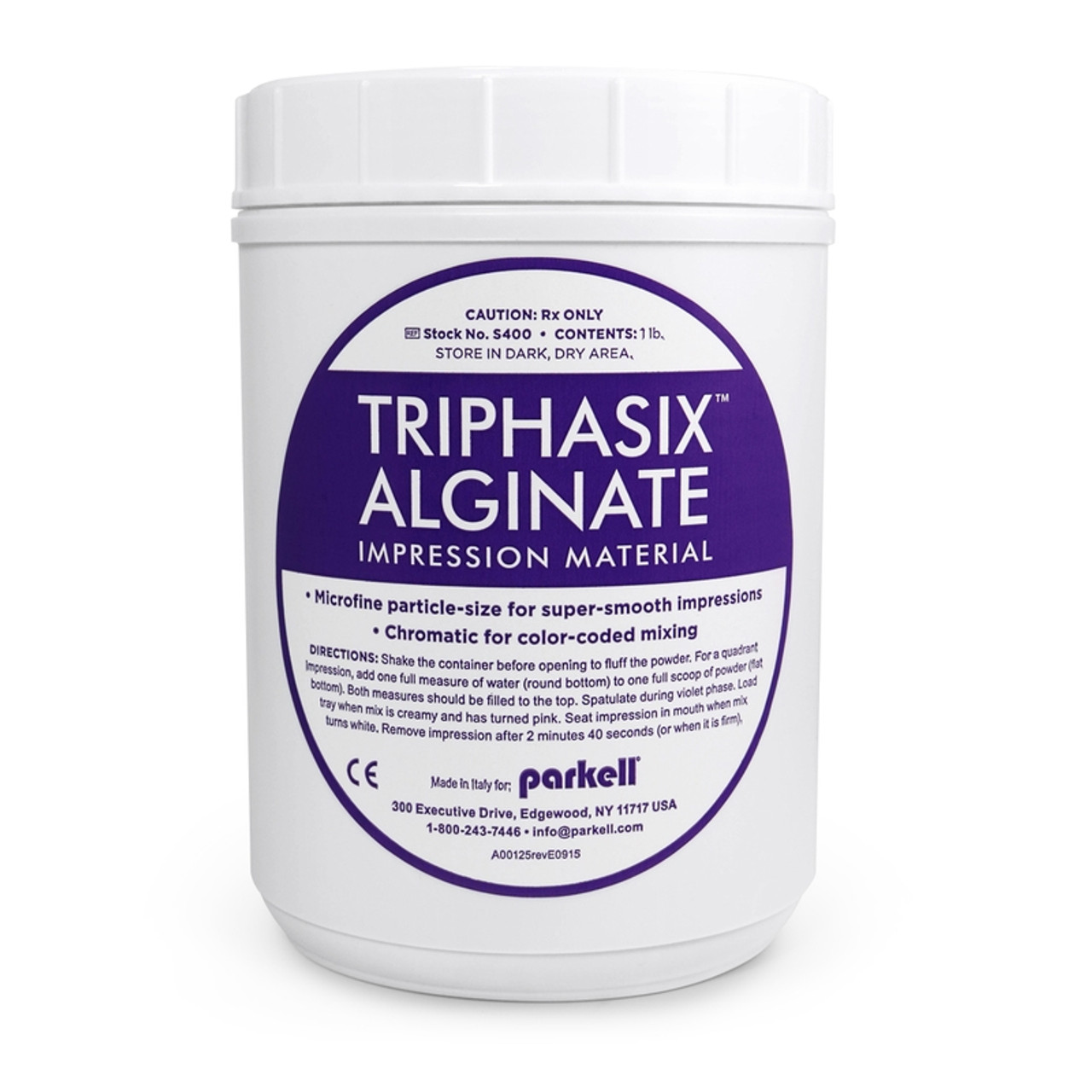 ALGINATE 10-lb. TriPhasix Refill w/two canister & 4 measuring scoops