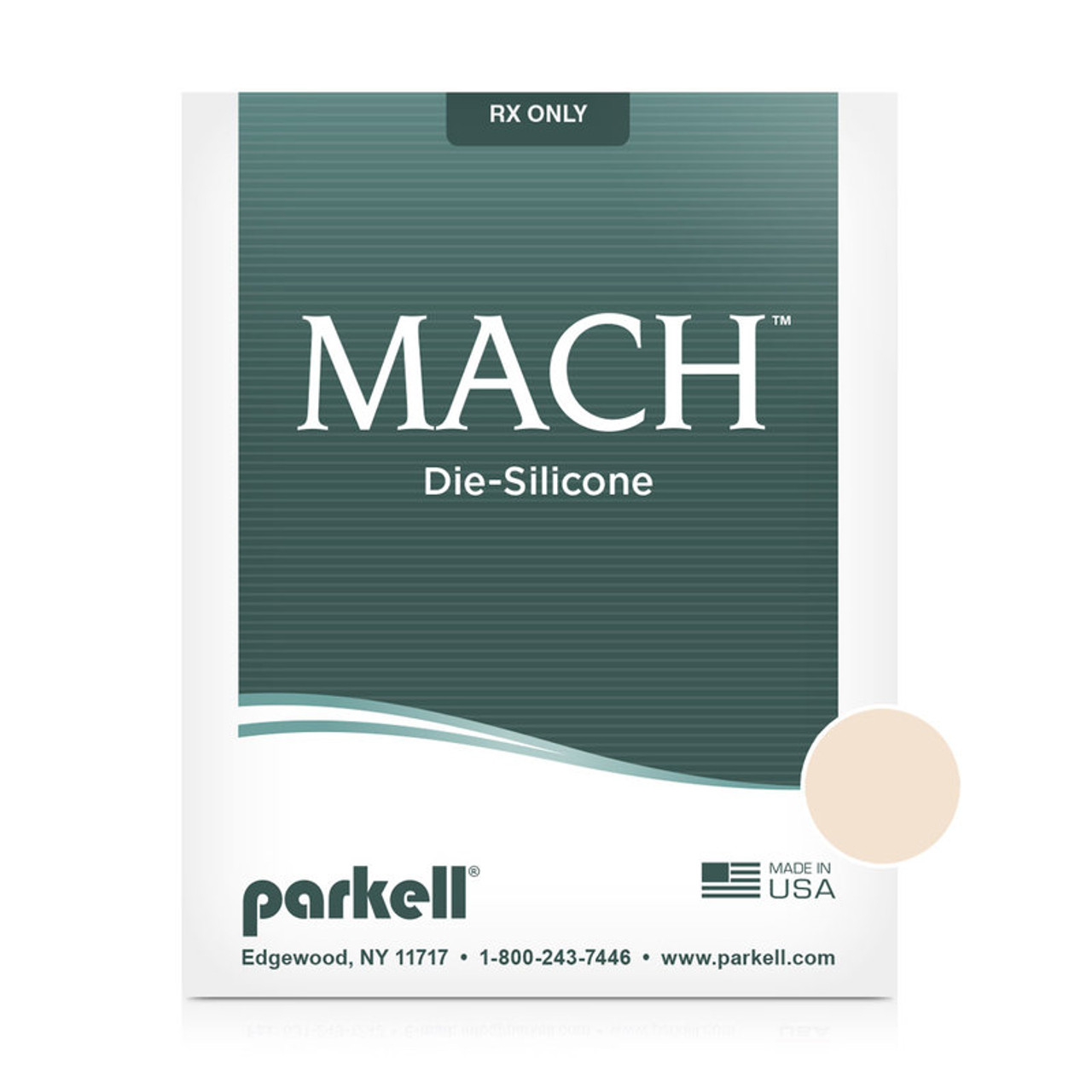 Mach-2, silicone die system (2 cartridges per pkg)