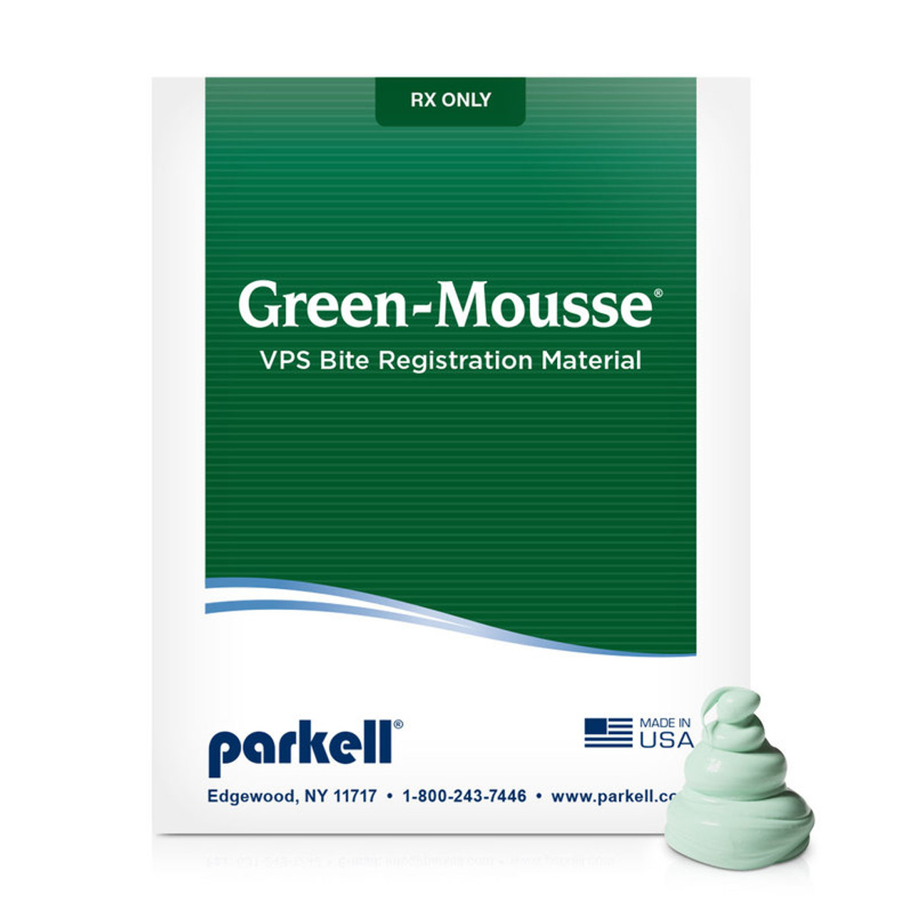 Green-Mousse Auto-Mix, 2 cartridges per pkg