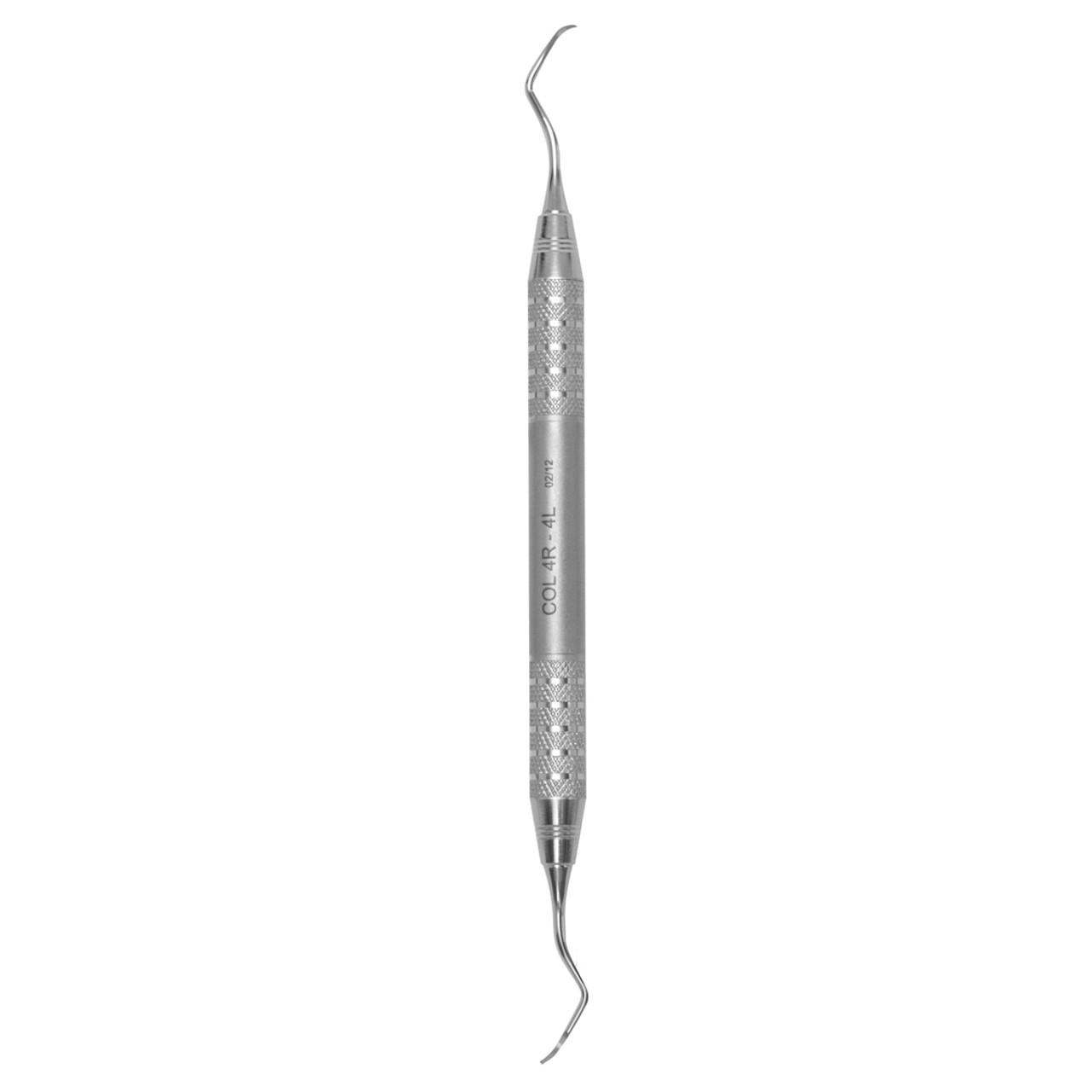 A.Titan - Columbia 4R-4L has a deeper shank angle when compared with the barnhart 5-6 and is good for heavier posterior deposits. Has a #6 Life Steel handle.