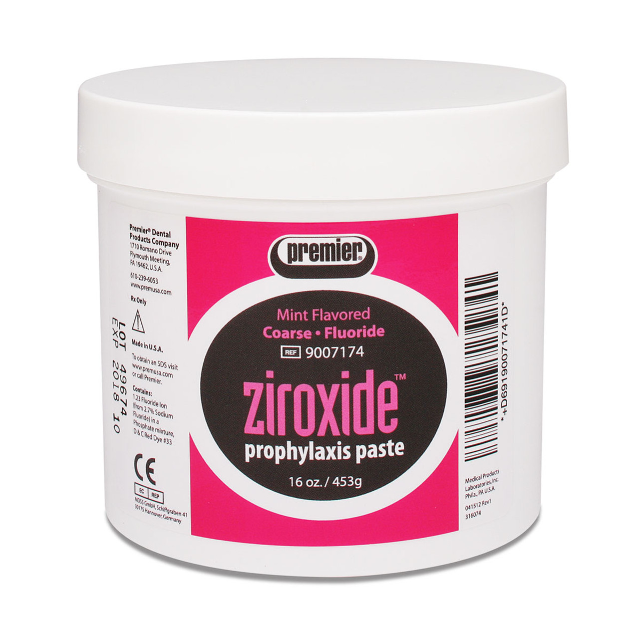 Premier - Ziroxide Naf Mint - Mint, Coarse