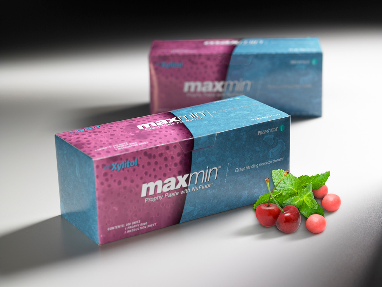 Preventech - MAXmin Prophy Paste with NuFluor - Cherry, Medium