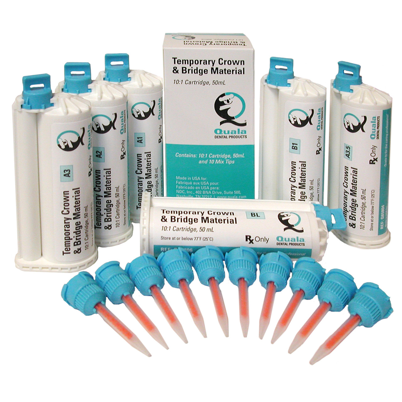 QUALA TEMPORARY CROWN & BRIDGE MATERIAL, Q85804