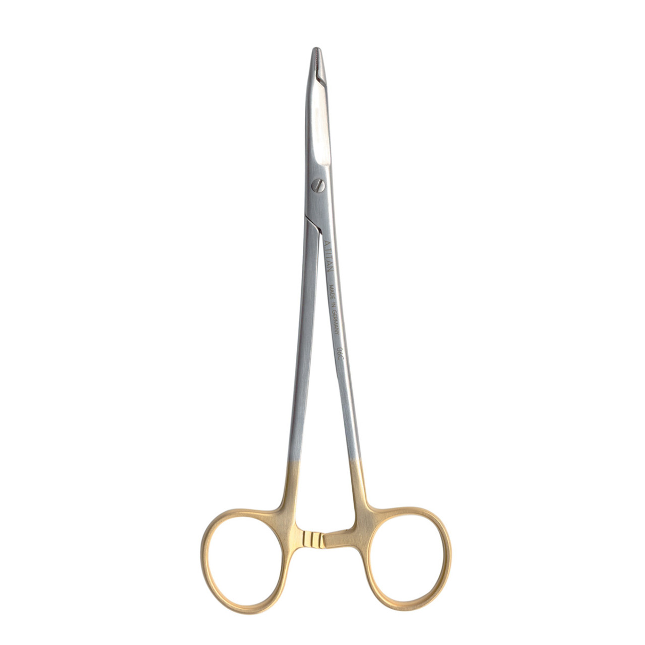 A.Titan - Needle Holder, Olsen-Hegar 6 1/4in., Carbide, w/ Scissor