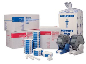 RICHMOND BRAIDED COTTON ROLLS, 201208 DDS Dental Supplies