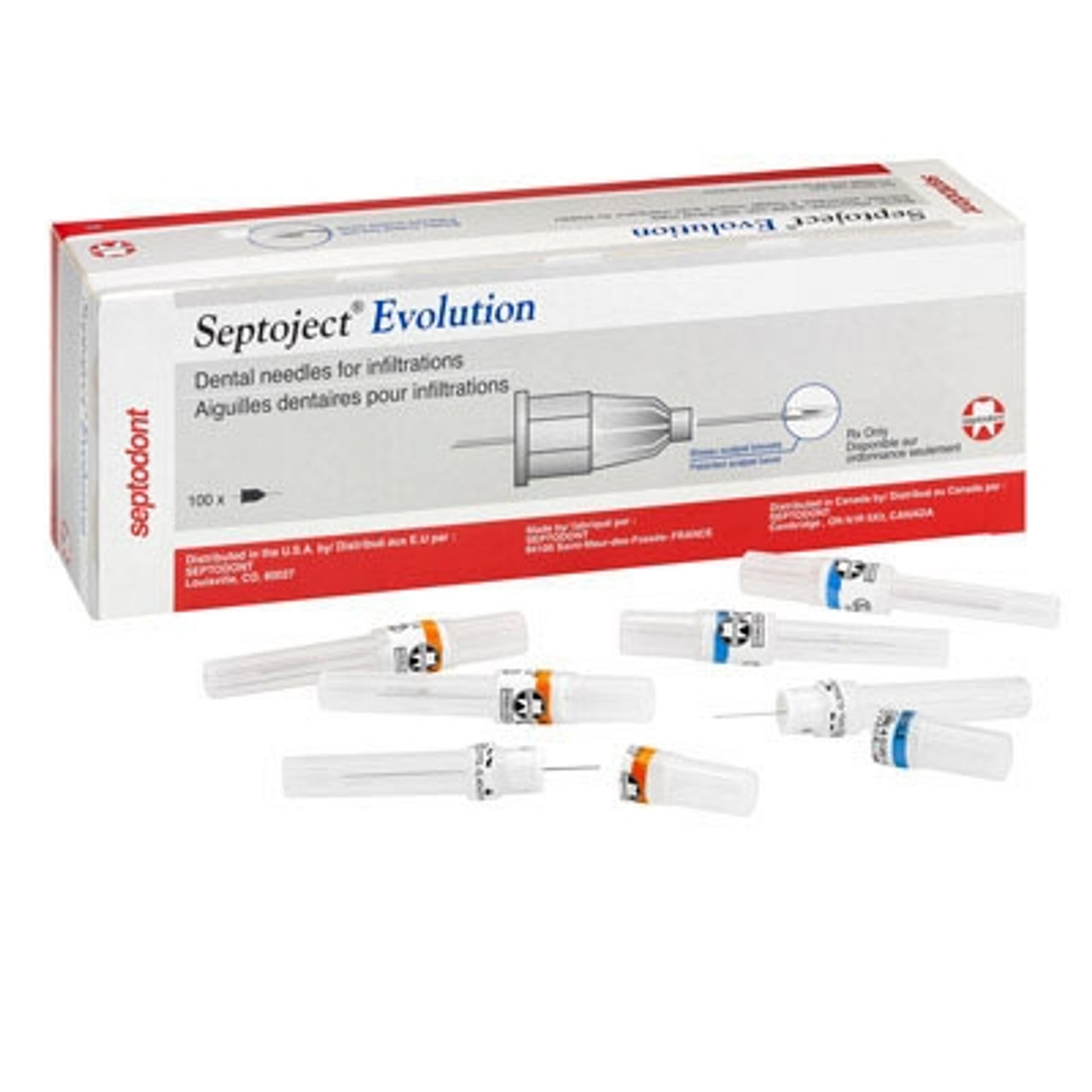 SEPTODONT SEPTOJECT EVOLUTION NEEDLES, 01-N1650