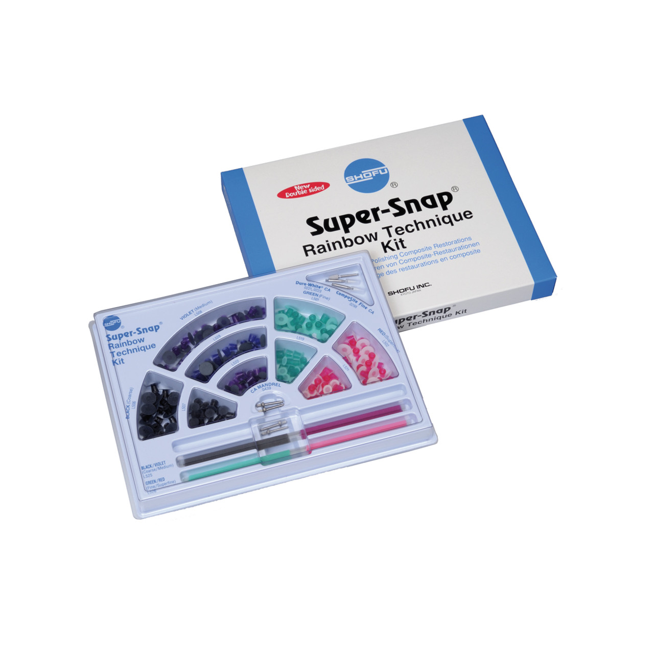 SHOFU SUPER-SNAP RAINBOW TECHNIQUE KIT, 0500