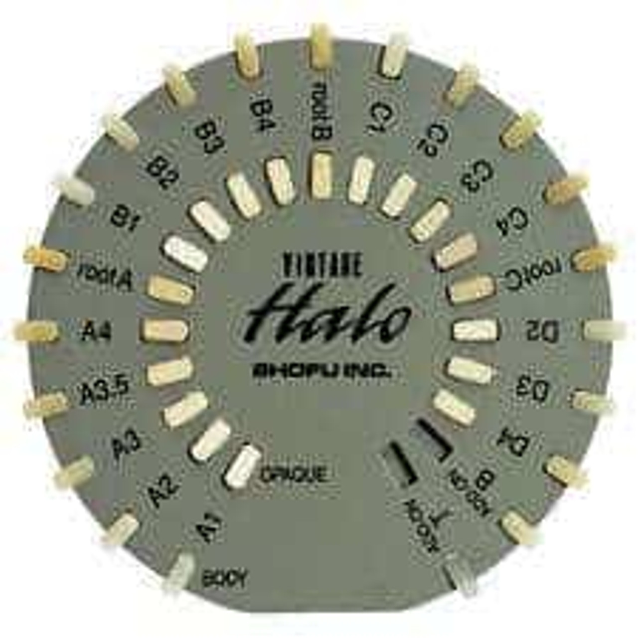 Shofu Vintage Halo Basic Shade Guide