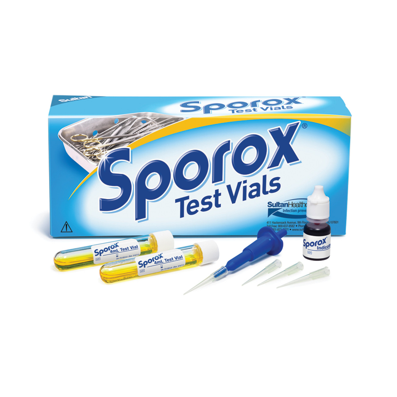 SULTAN SPOROX TEST VIALS, 75195