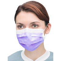 Valumax - Extra-Safe Masks Purple Ear-Loop