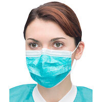 Valumax - Extra-Safe Sensitive Masks Teal Ear-Loop