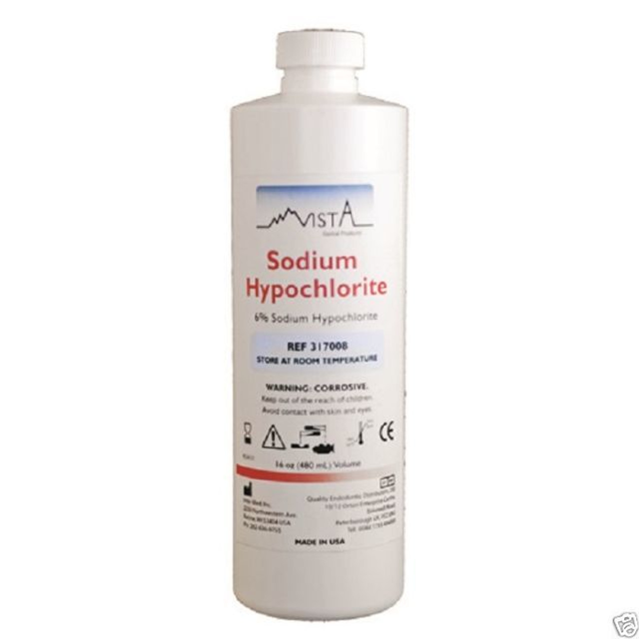 Sodium Hypochlorite Solution 6% 16oz