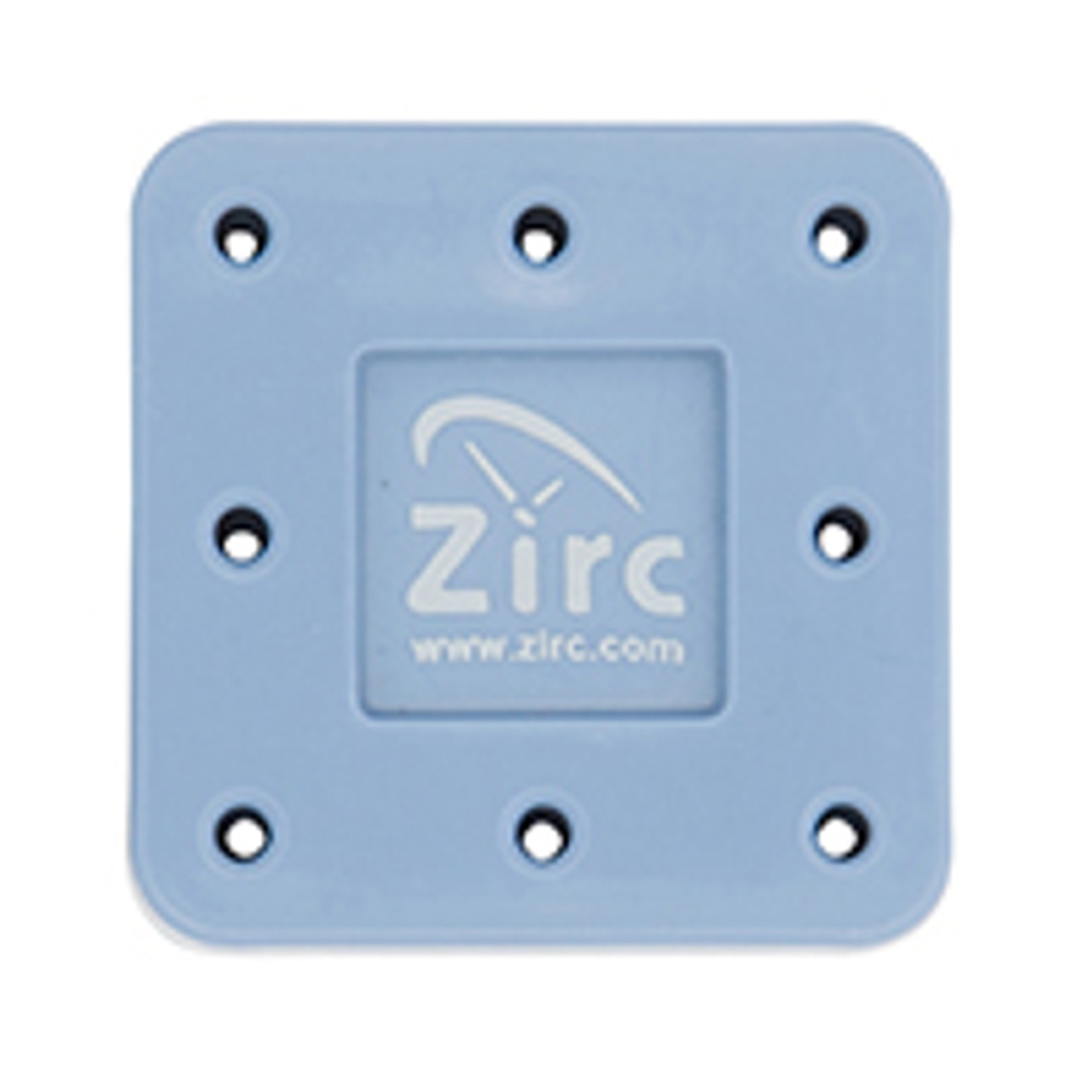 Zirc - Bur Block Magnetic Microban 8 Hole Blue