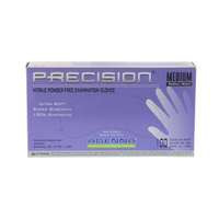 Precision Nitrile Powder Free Gloves Blue (M) 100Bx