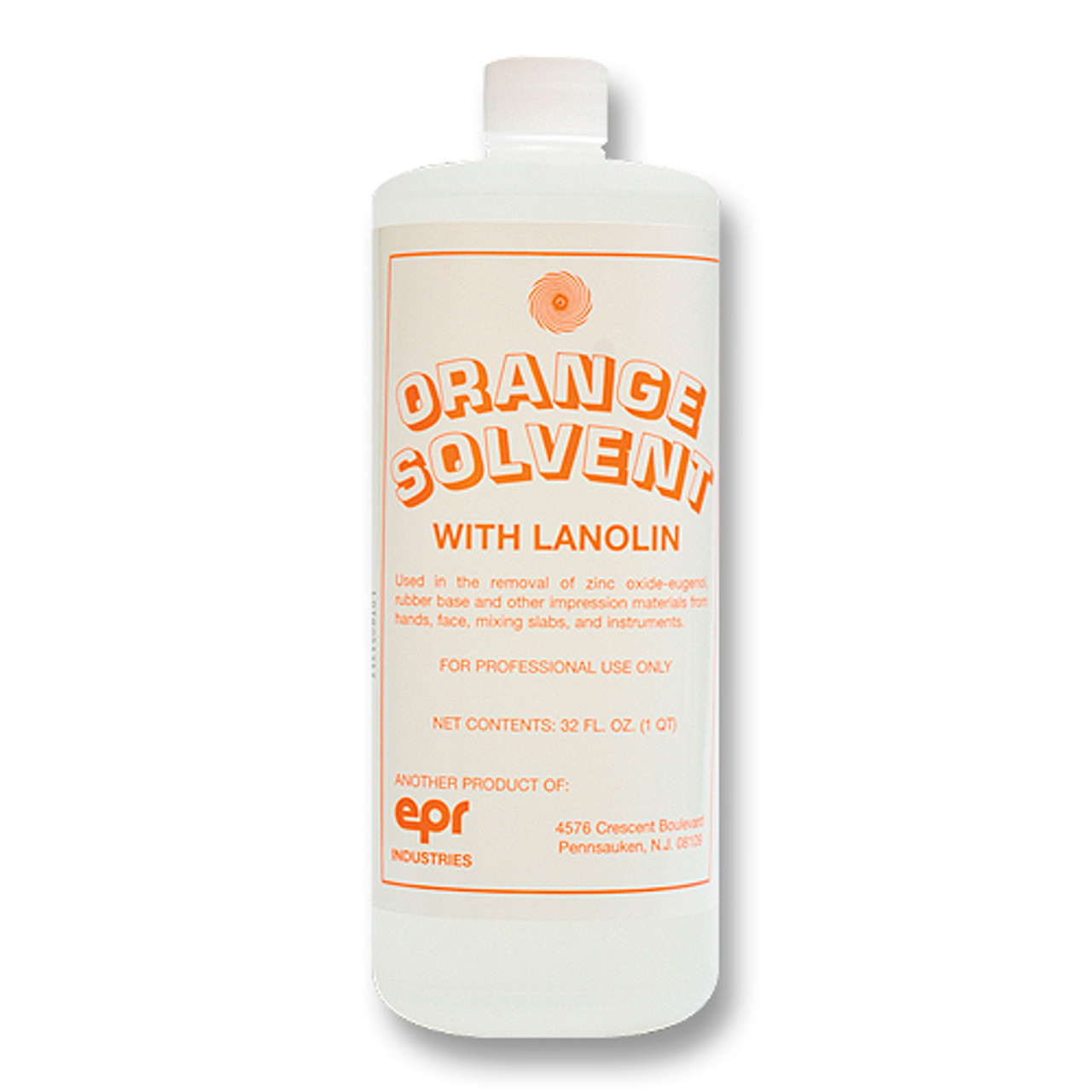 Orange Solvent - Qt, EPR, 00134