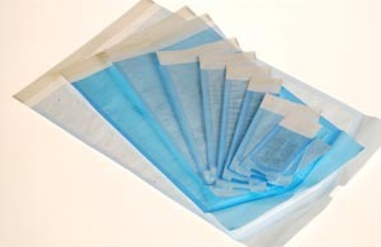 CROSSTEX DUO-CHECK STERILIZATION POUCHES, SCS5