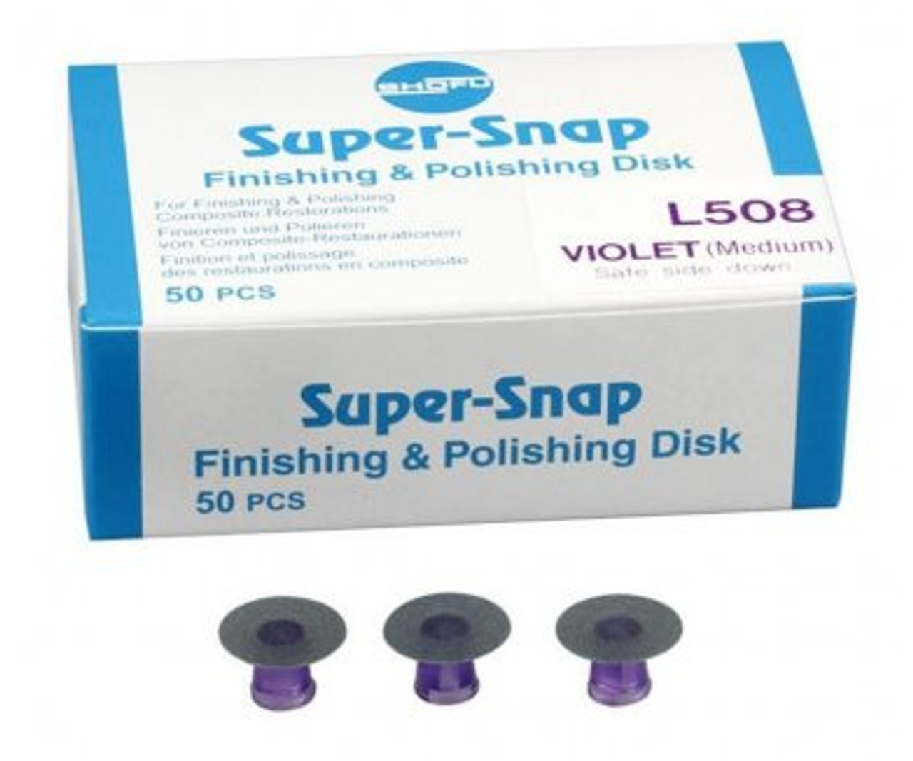 SHOFU SUPER-SNAP POLISHER DISK, L508