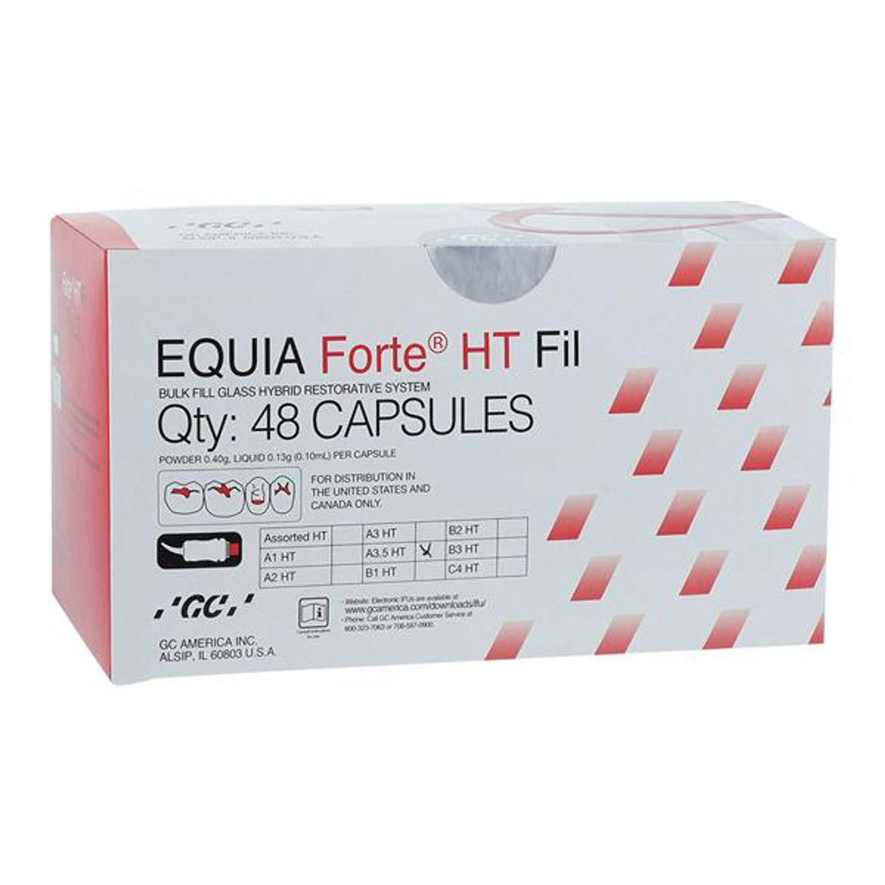 Equia Forte HT Fil Refill A3.5 48/Pk