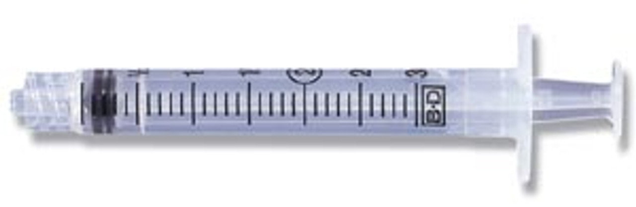 BD 3 ML SYRINGES & NEEDLES, 309656