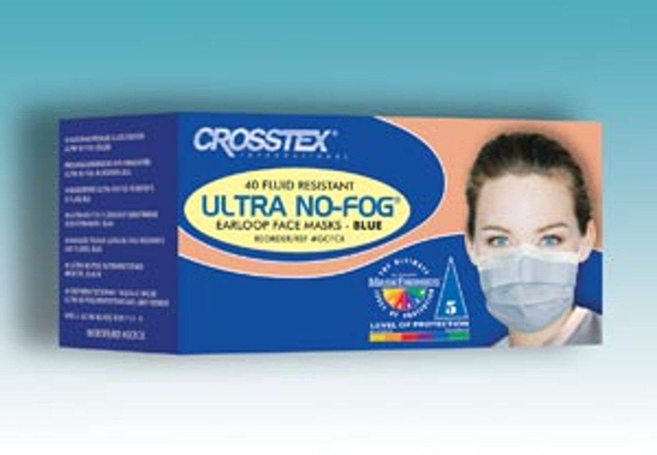 CROSSTEX ULTRA NO-FOG EARLOOP MASK, GCFCX