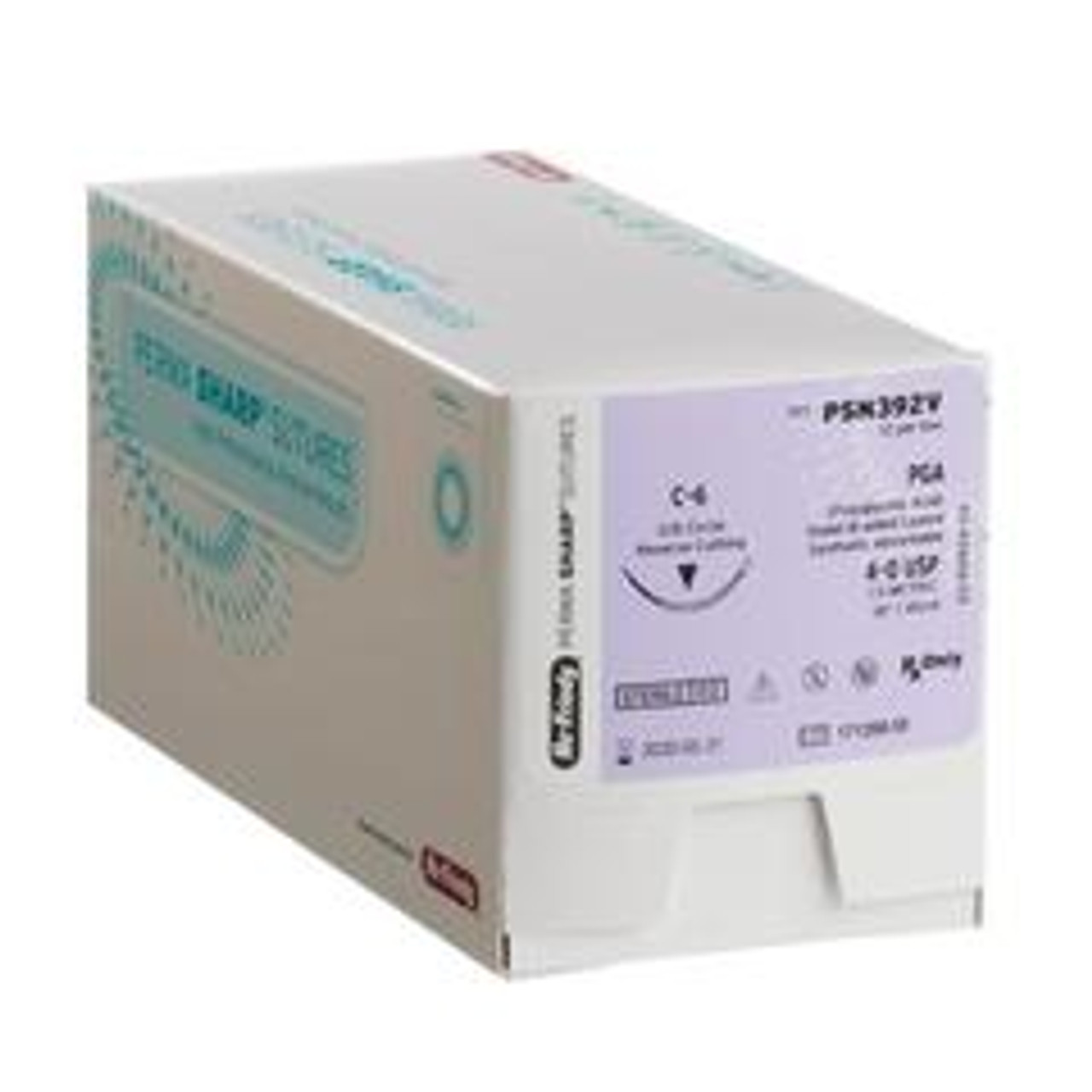 Perma Sharp Suture 5-0 PGA Violet 18 C-22 3/8 Circle 12/Box