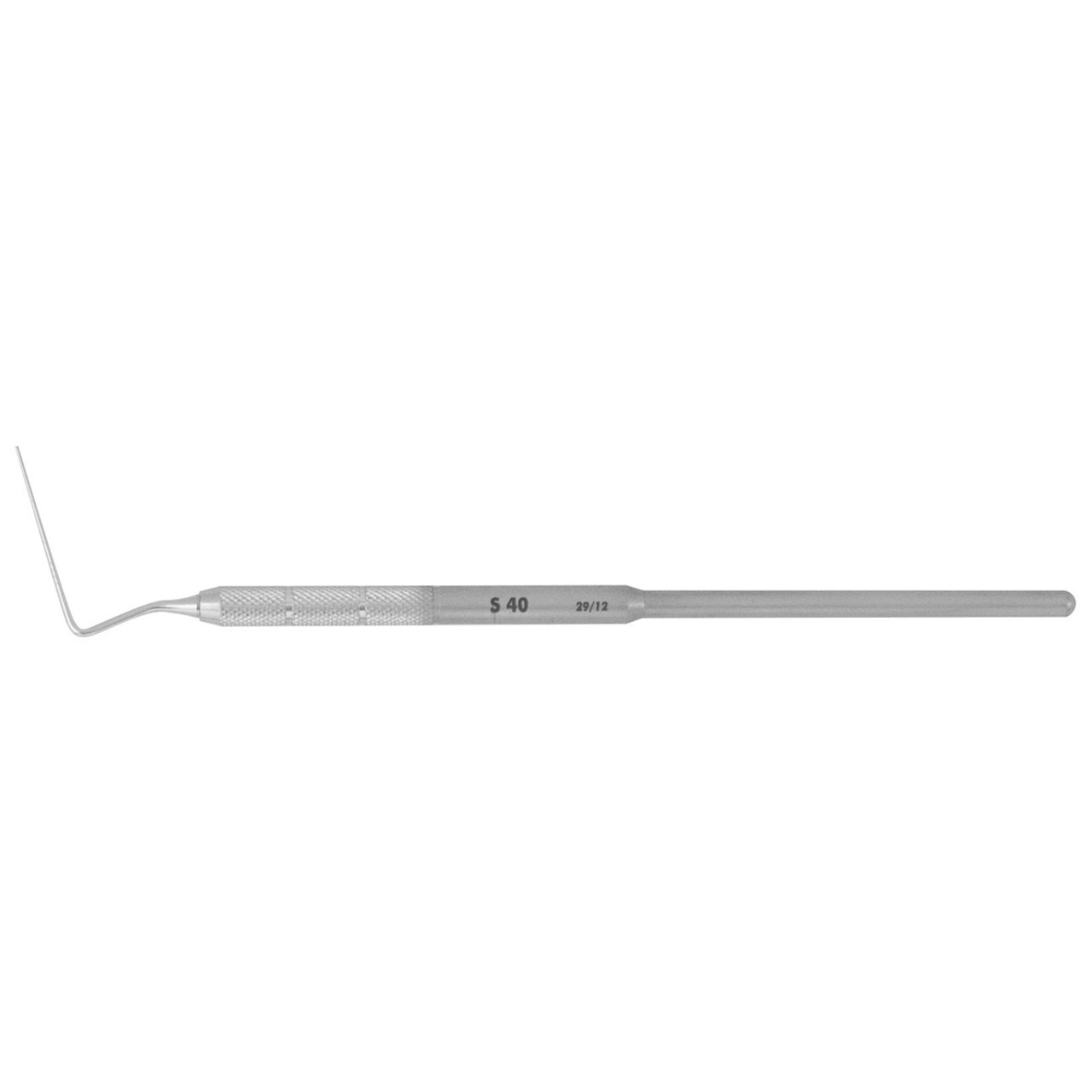 Endodontic spreader single end