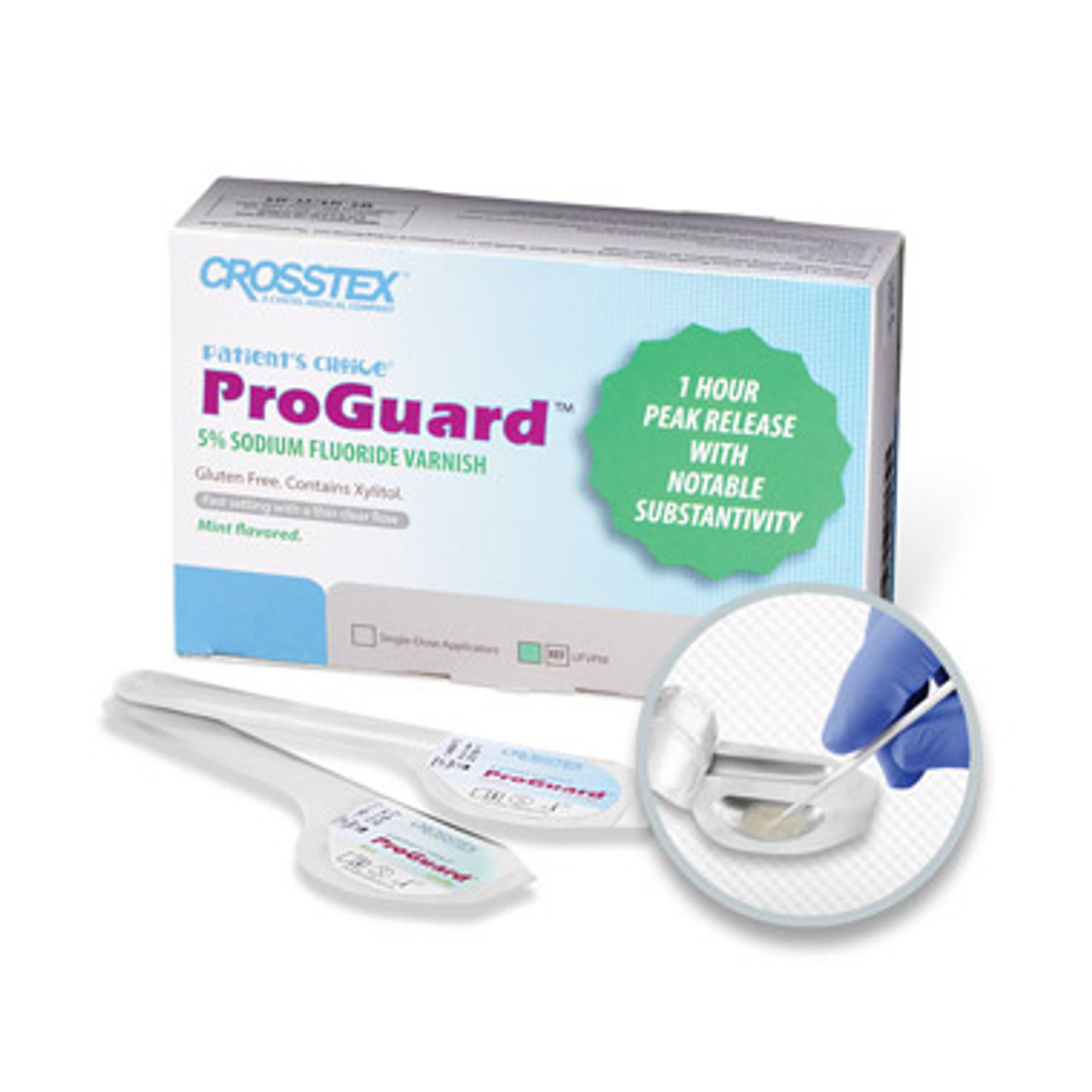 CROSSTEX PROGUARD 5% SODIUM FLUORIDE VARNISH, UFVPML