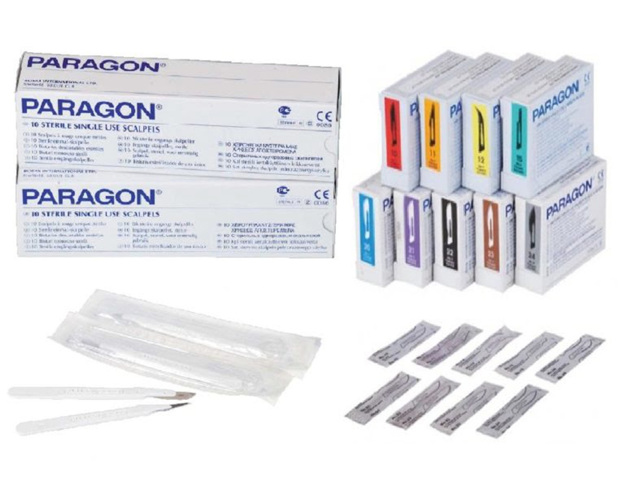 AMD MEDICOM PARAGON STERILE BLADES, 90011-10
