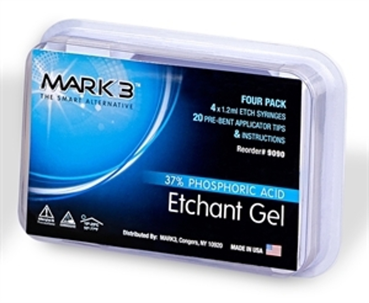 Etchant Gel 37% Bulk Pack 25/bx. (25x1.2ml. Syr. & 50 Tips) - MARK3