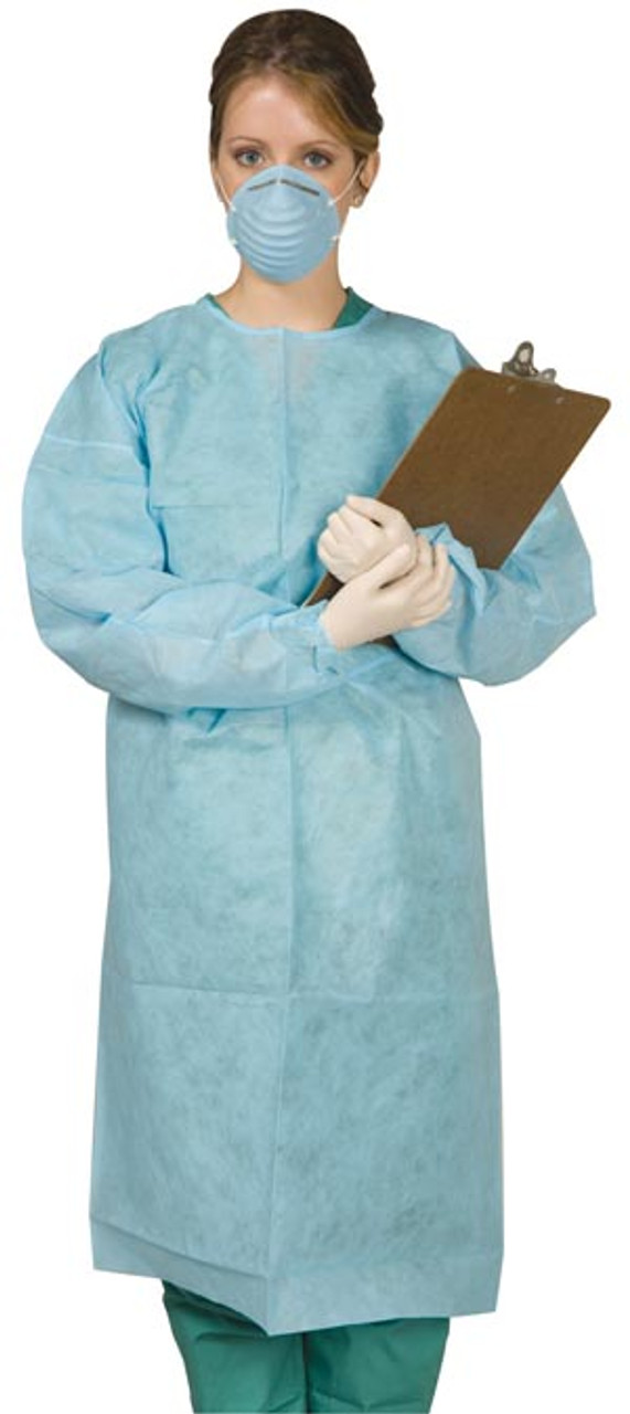 MYDENT DISPOSABLE TIE-BACK PROTECTIVE GOWN, SG-1000