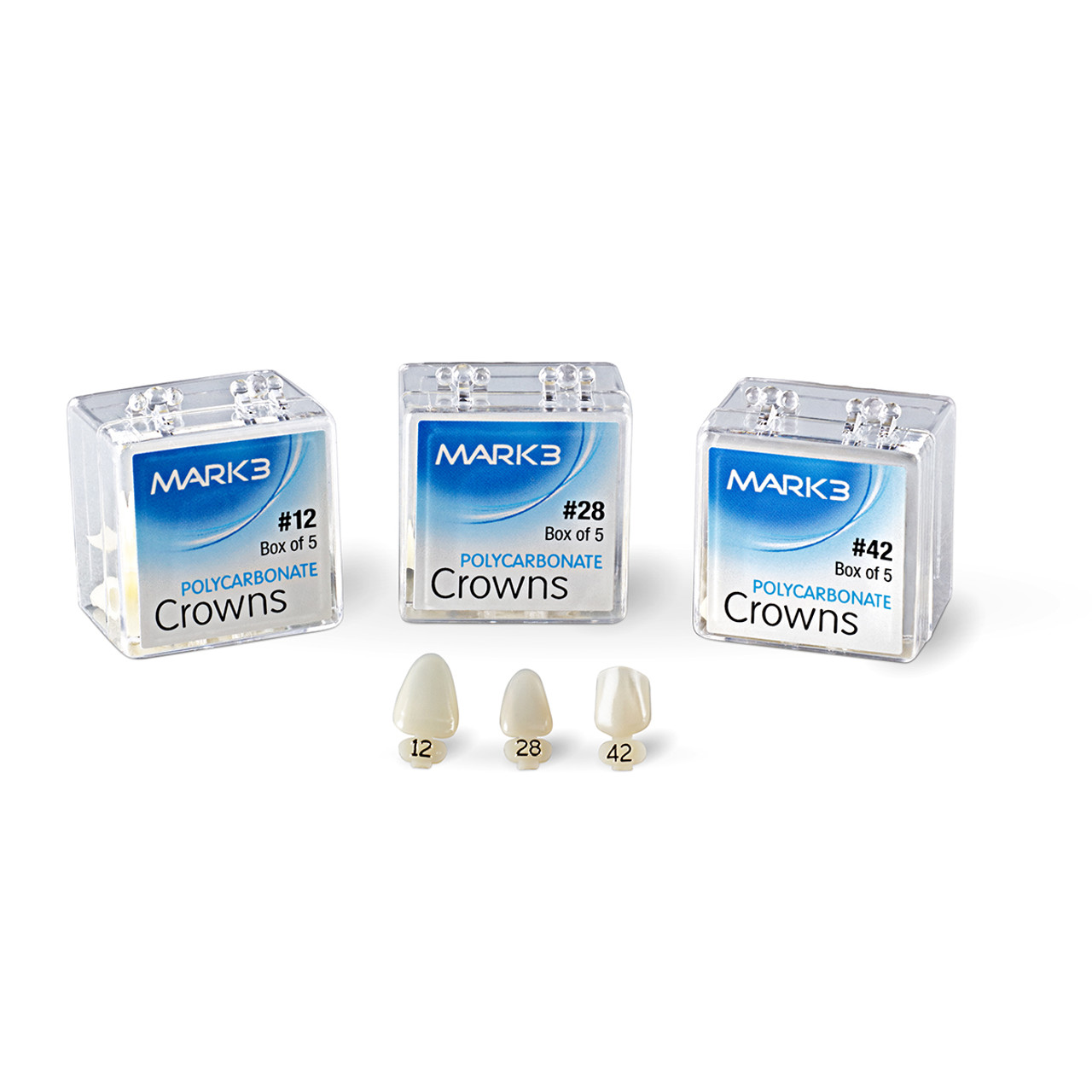 Polycarbonate Crowns #100 5/pk. - MARK3®