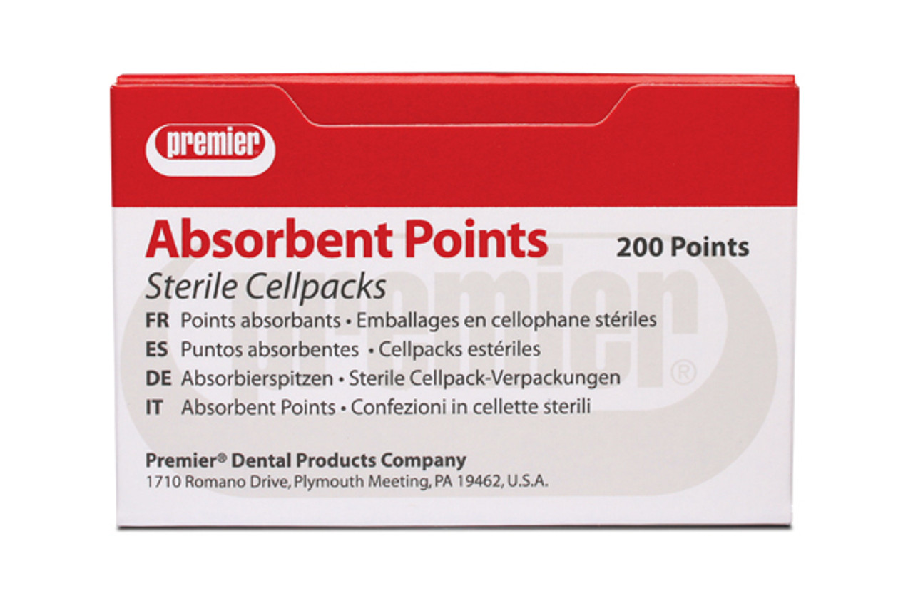 POINTS ABSORB STERILE ASSTD