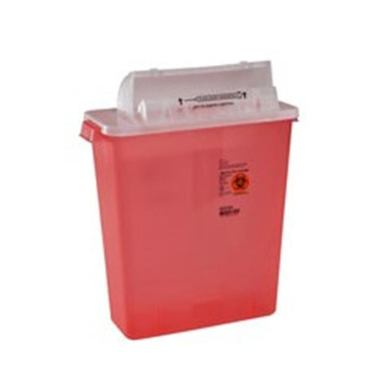 SharpStar Sharps Container 3 Gal Locking, Covidien/Kendall Healthcare, 8537SA