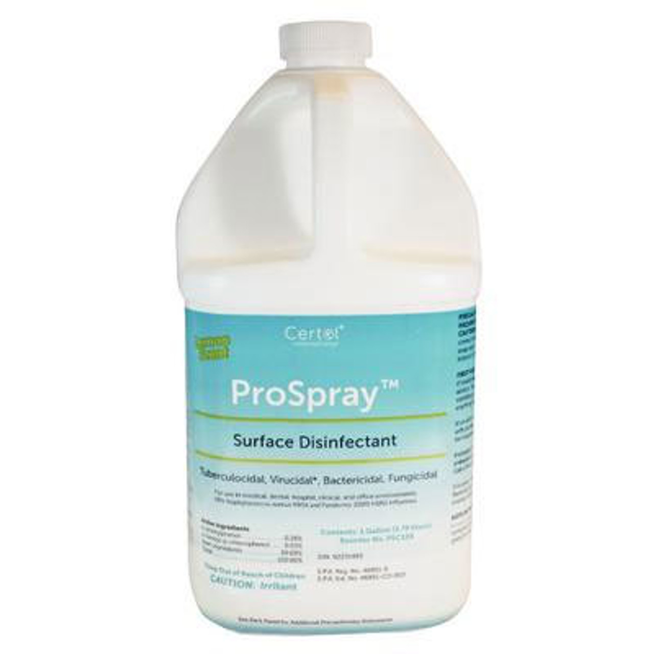 Certol ProSpray Surface Cleaner and Disinfectant, 1 gallon refill