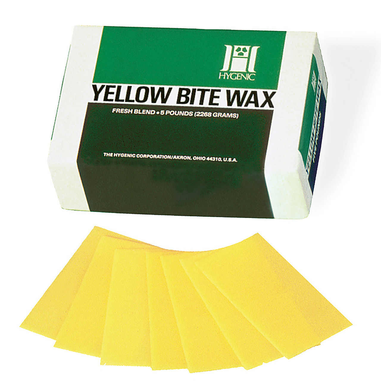 Hygenic Yellow Bite Wax Yellow, 1 lb., H00807