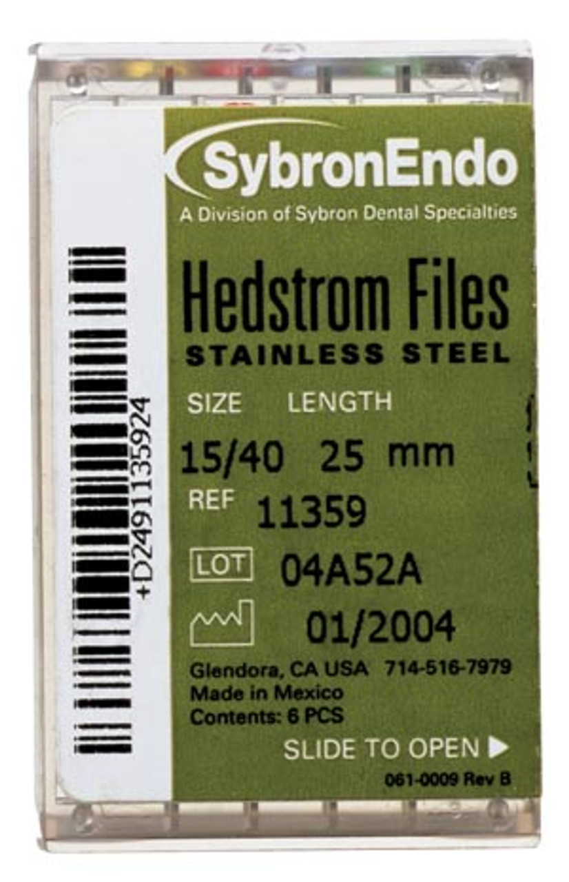 SYBRON ENDO HEDSTROM FILES, 11345