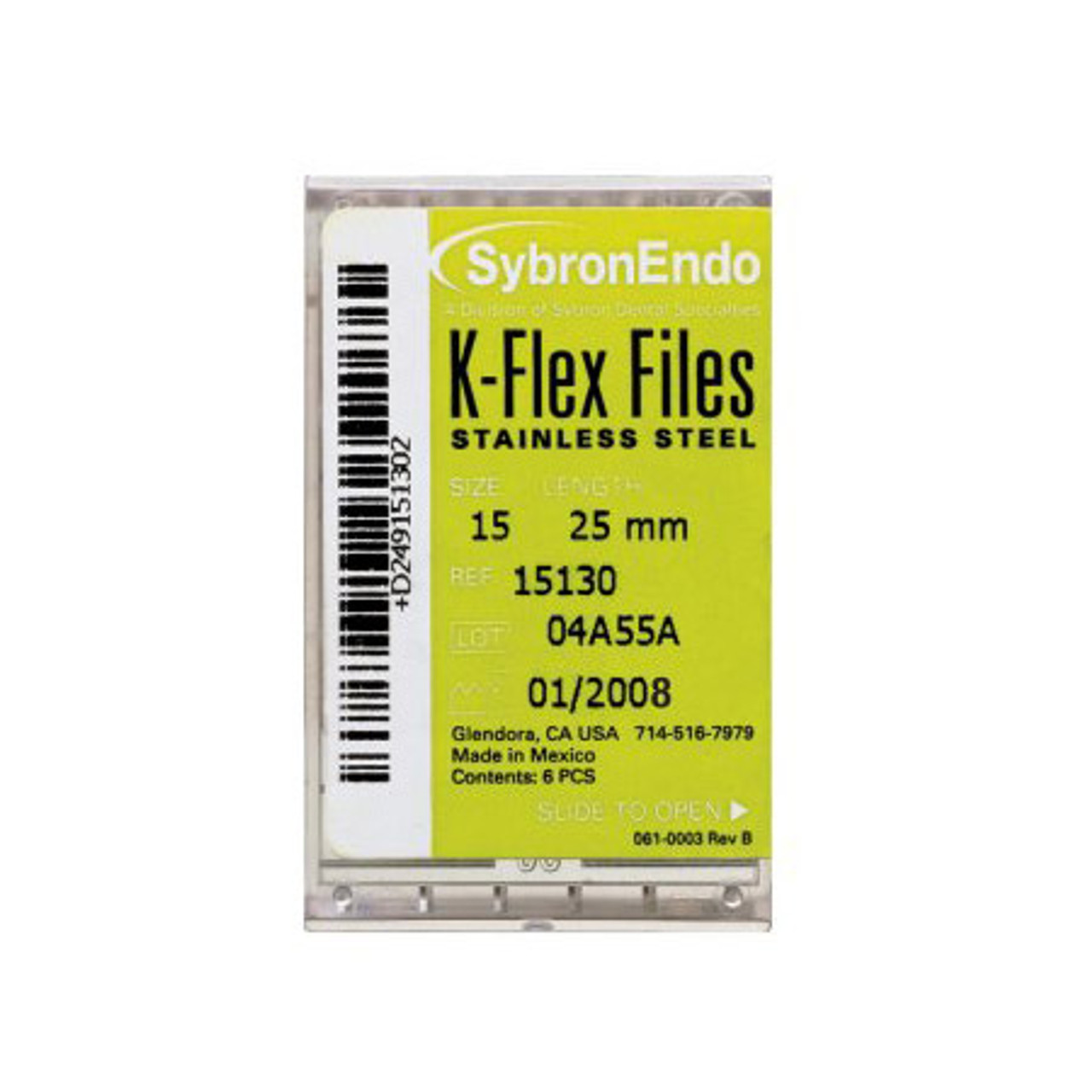 K-Flex Files 25mm #15 6/Bx