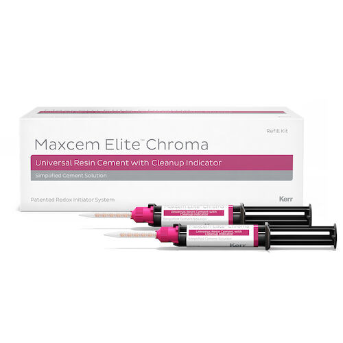 Maxcem Elite Chroma Universal Refill Yellow 2Pk