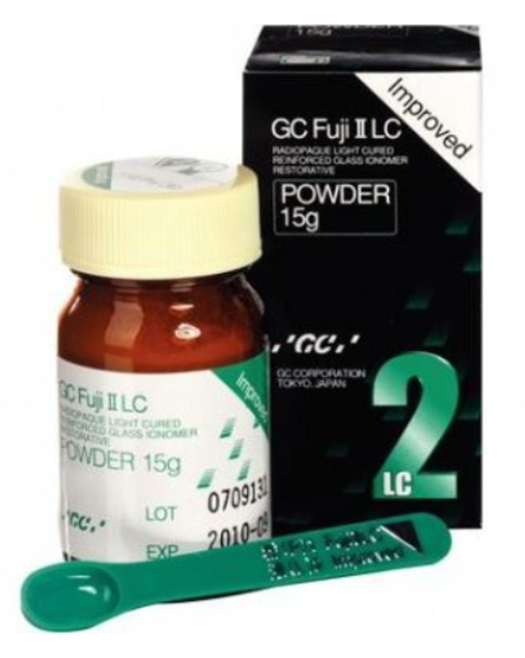 GC Fuji II LC Ionomer Powder Refill C2 15g