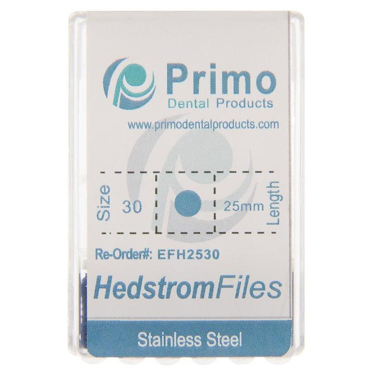 Hedstrom File 21mm #10, Primo Dental, EFH2110