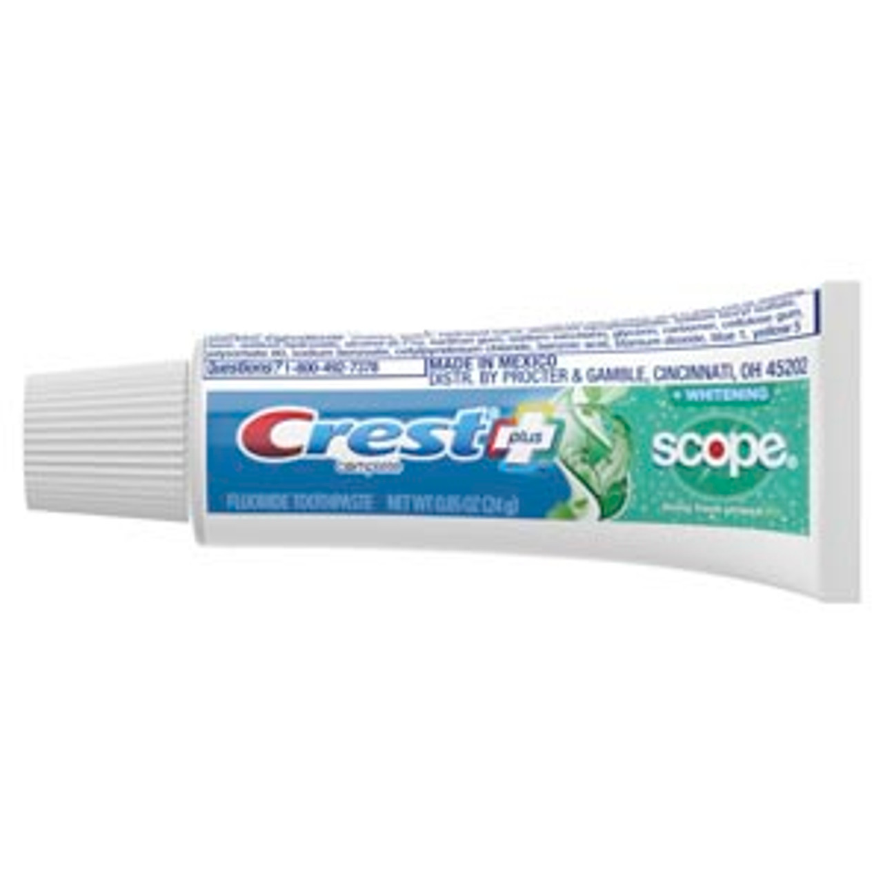 P&G CREST COMPLETE MULTI-BENEFIT WHITENING + SCOPE TOOTHPASTE, 80691656