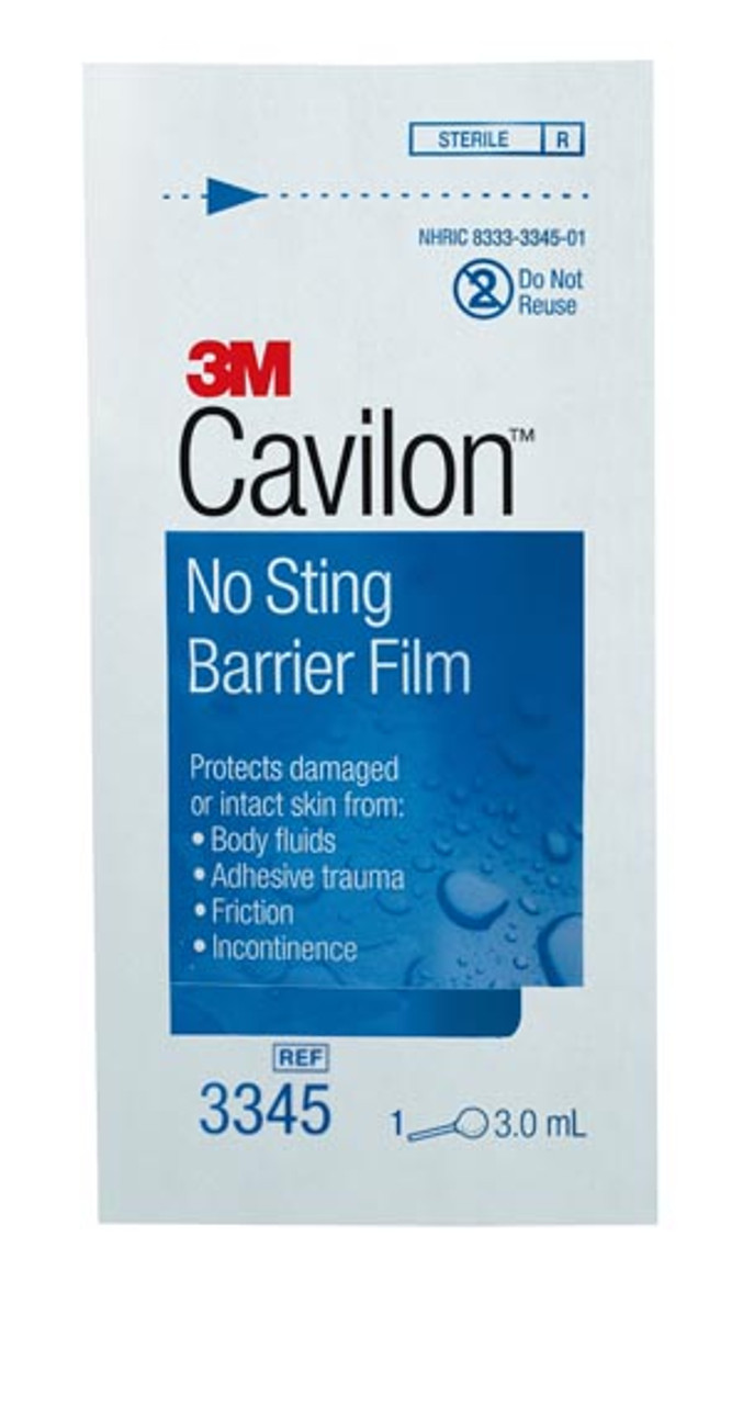 3M CAVILON NO-STING BARRIER FILM, 3345