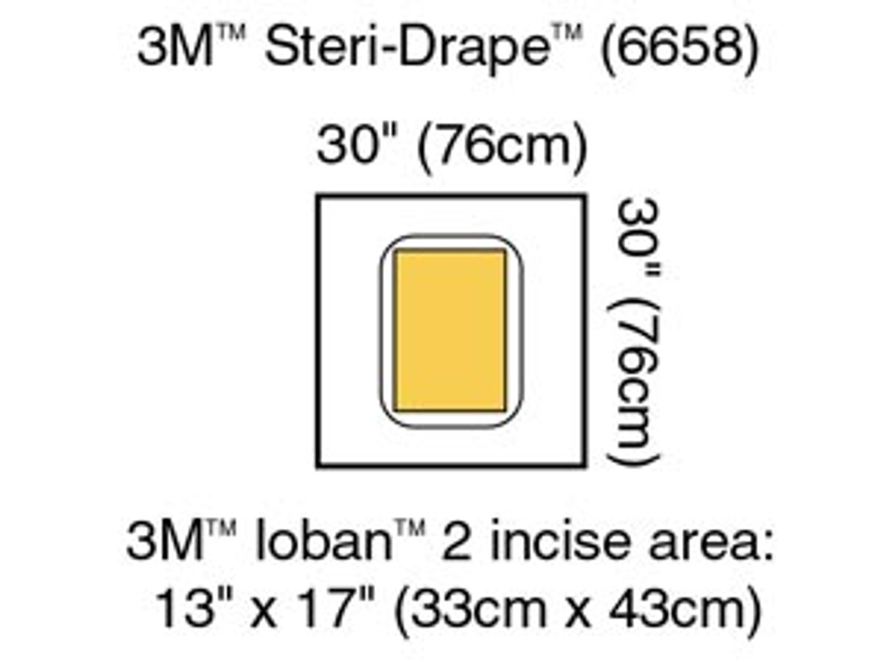 3M STERI-DRAPE POUCHES, 6658