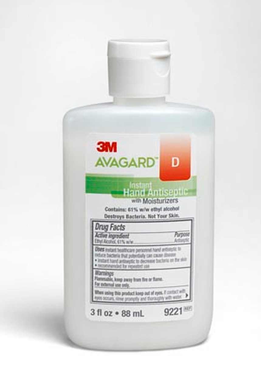 3M AVAGARD D INSTANT HAND ANTISEPTIC, 9221