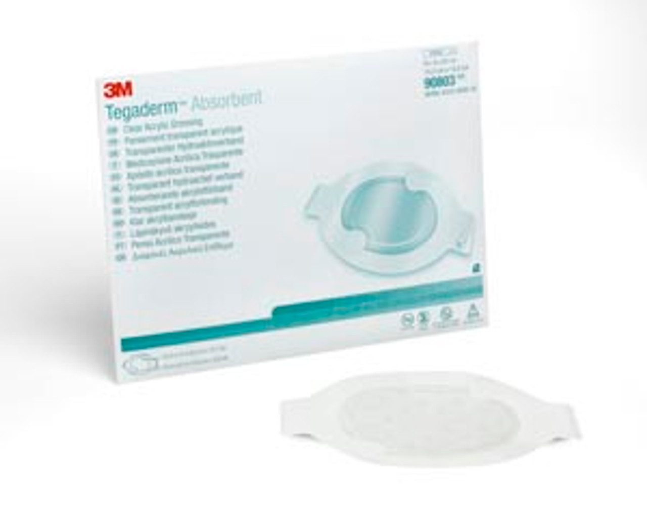 3M TEGADERM ABSORBENT CLEAR ACRYLIC DRESSINGS, 90803