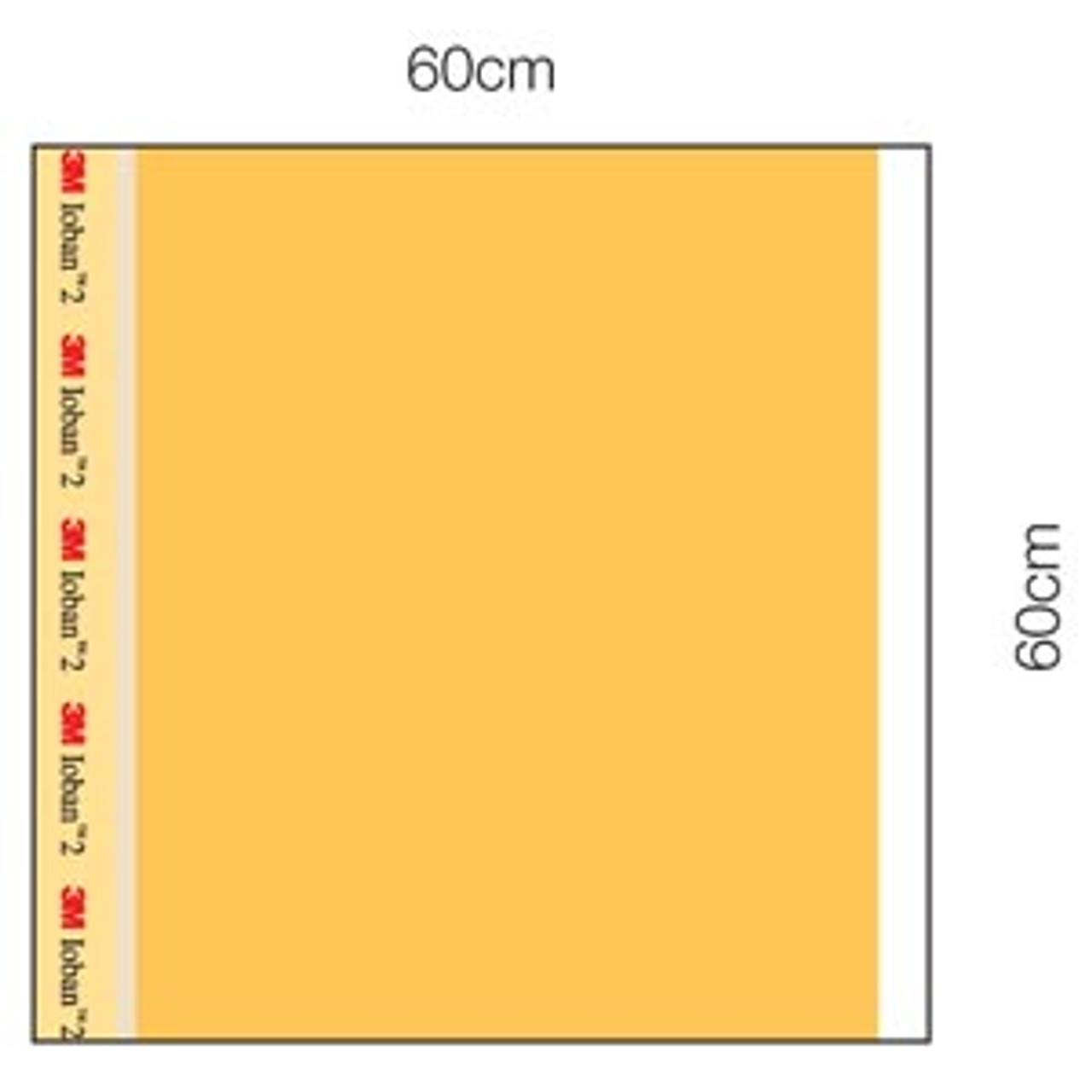 3M IOBAN 2 ANTIMICROBIAL INCISE DRAPE, 6648EZ